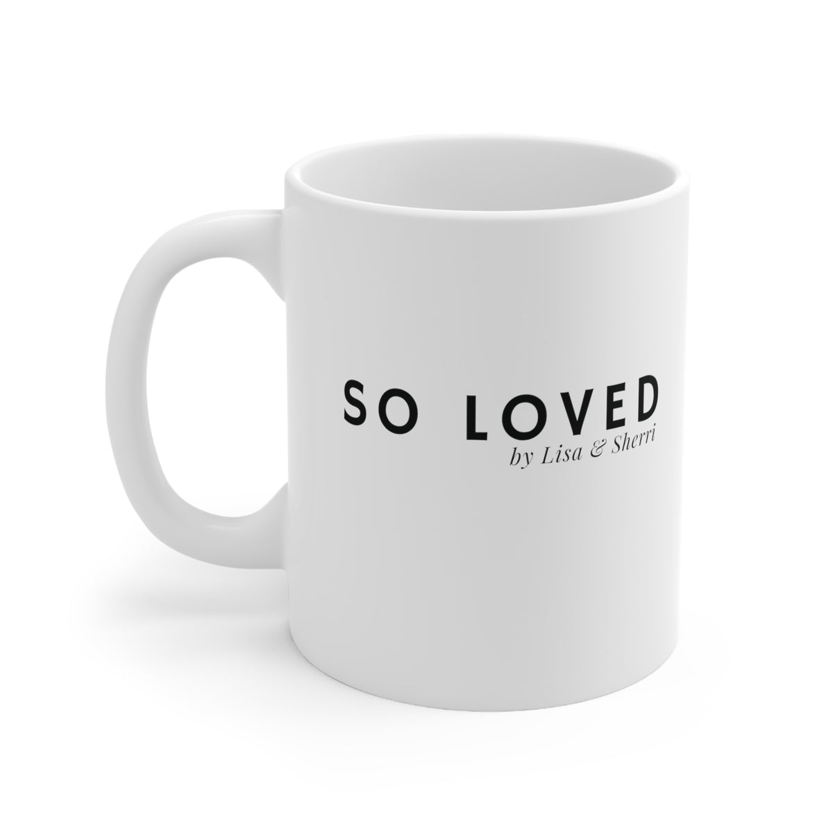 Personalized So Loved Ceramic Mug 11 oz