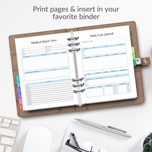 Caregiver Printable Planner