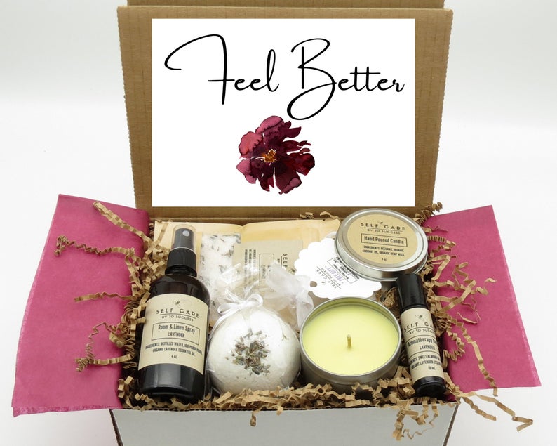 Feel Better Gift Box - Get Well Care Package