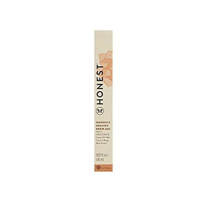 Honest Beauty Honestly Healthy Brow Gel, Clear with Castor Oil, Plant Derived Proteins, Silicone Free, Vegan, 0.05 Fl Oz