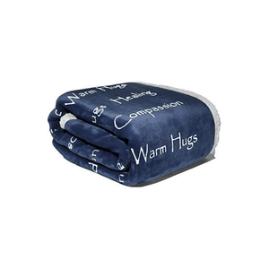 Get Well Gift Blanket (Navy Blue)