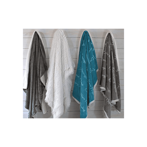 Get Well Gift Blanket (Navy Blue)