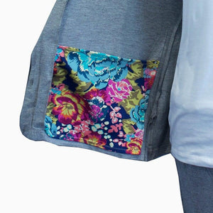 Mastectomy Gift Recovery Pajama Set with Surgical Drain Pockets Gift