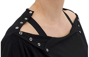 Post Shoulder Surgery Shirt - Men's - Women's - Unisex Sizing Black