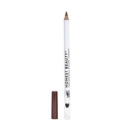 Honest Beauty Vibeliner Pencil Eyeliner Harmony (Bronze) | With Jojoba Oil, Meadowfoam Oil, & Macadamia Nut Oil | With built-in smudger, 0.038 Ounce