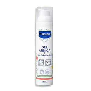 Mustela Baby Arnica Gel with Calendula - Soothing Gel for Boo Boos - Fragrance-Free, Alcohol-Free & Vegan - 3.38 fl. oz.