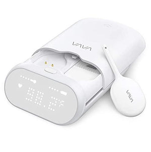 VAVA Smart Baby Thermometer for Kids & Adults, Real-Time Continuous Monitoring Thermometer with Fever Alarm, 24H Battery Life, Wearable Armpit Fever Monitor