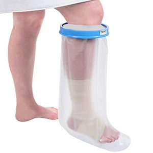 TKWC INC Water Proof Leg Cast Cover for Shower - #5738 - Watertight Foot Protector
