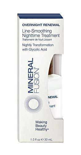 Mineral Fusion Overnight Renewal Line-Smoothing Night time Treatment, 1 Ounce (Packaging May Vary)