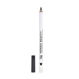 Honest Beauty Vibeliner Pencil Eyeliner | Electric (Matte Plum) | With Jojoba Oil, Meadowfoam Oil, & Macadamia Nut Oil | With built-in smudger | .038 Oz