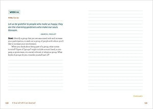A Year of Self-Care Journal: 52 Weeks to Cultivate Positivity & Joy (A Year of Reflections Journal)