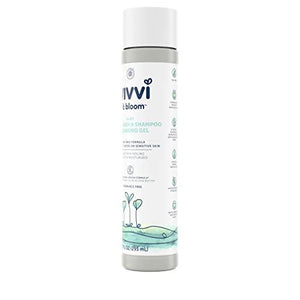 VIVVI & BLOOM Gentle 2-in-1 Baby Wash & Shampoo Cleansing Gel, Leaves Sensitive Skin Feeling Healthy & Moisturized, Fragrance-Free, Formulated Without sulfates, paraben, & Dyes, 10 fl. Oz