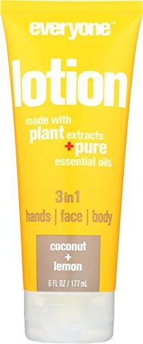 Everyone 3 In 1 Lotion Coconut Plus Lemon, 6 Oz