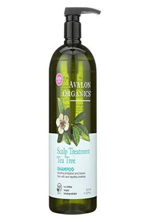 Avalon Organics Scalp Treatment Shampoo, Tea Tree, 32 Oz