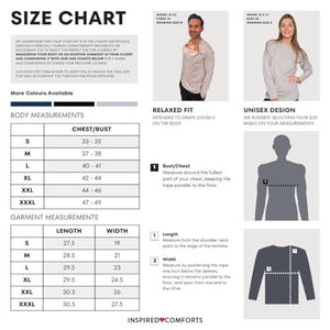 Inspired Comforts Men’s/Unisex Chemo Port Access Shirt with Dual Chest Zips | Full Sleeve | 100% Cotton | L, Navy