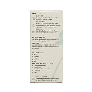 Honest Beauty Calm On Foaming Cream Cleanser | with Hyaluronic Acid + Phytosterols & Phospholipids + Amino Acids | 4 Fl Oz