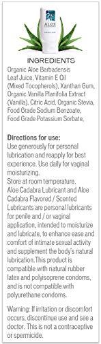 Aloe Cadabra Organic Personal Lubricant and Natural Vaginal Moisturizer
