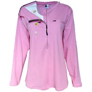 Women's Easy Port Access Chemo Shirt - Best Gift for Cancer Patients (Medium)