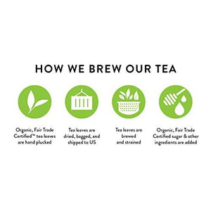 Honest Tea Organic Fair Trade Honey Green Gluten Free, 16.9 Fl. Oz, 12 Pack