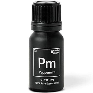 Organic Peppermint Essential Oil (0.3 fl.oz)
