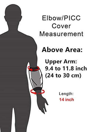 PICC Line Protector Arm Cast Cover for Shower Watertight Protection, Reusable