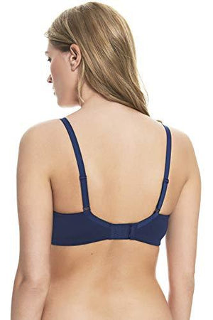 Royce Lingerie Women's Caress Maisie Bilateral Pocketed Mastectomy Bra, Navy, 36C