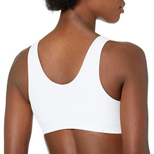 Amoena Frances Front-closure Leisure, White, L A B 40 42 US