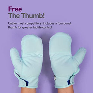 NatraCure Arthritis Warming Mittens (Without Gel) - Reusable, Microwaveable Flaxseed Raynauds or Joint Pain Hand Warmer Gloves, for Pain Relief, Stiff Joints, Inflammation) - 466-CAT