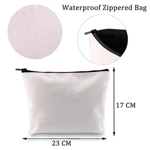 MBMSO Breast Cancer Awareness Makeup Bag Breast Cancer Survivor Gifts for Breast Cancer Patients Pink Ribbon Breast Cancer Sunflower Support Gifts Cosmetic Travel Bag (Hope Faith Strength)