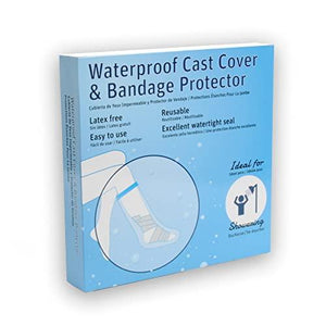 TKWC INC Water Proof Leg Cast Cover for Shower - #5738 - Watertight Foot Protector