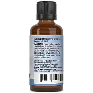 Garden of Life Essential Oil, Peppermint 0.5 fl oz (15 mL)