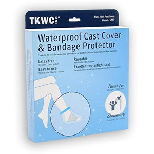Foot & Ankle - Water Proof Foot Cast Cover for Shower by TKWC Inc - #5737 - Watertight Foot Protector