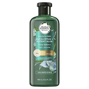Herbal Essences Bio: Renew Aloe + Eucalyptus Sulfate Free Shampoo Scalp Balance, 13.5 Fl Oz, 5.491 Fl Oz