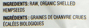 Nutiva Organic Raw Shelled Hemp Seed, 8 Oz 10g Protein and 12g Omegas per Serving