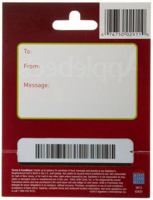 Applebee's Gift Card $25