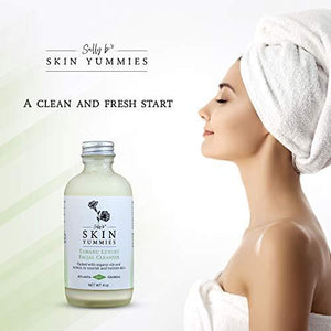 Sally B's Tamanu Luxury Facial Cleanser/ Cleansing Milk for Sensitive Skin/ EWG Verified/ Redness Relief/ 4Oz
