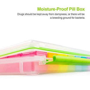 AUVON iMedassist Weekly AM/PM Pill Box