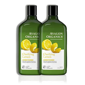 Avalon Organics Lemon Clarifying Conditioner, 11 -Ounce Bottle (Pack of 2)
