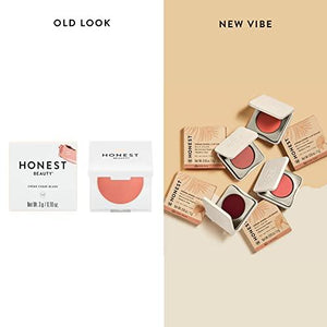 Honest Creme Cheek Blush Plus Lip Color - Rose Pink Women Blush 0.1 oz