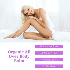 Makes 3 Organics All Over Body Balm, Unscented, 2 Fluid Ounce