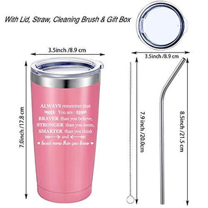 Inspirational Tumbler (Pink)
