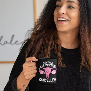 Funny Hysterectomy Gifts For Women, Uterus Mug, Post Hysterectomy mug, Get Well Mug for Women After Hysterectomy Surgery (Hyster-Black)