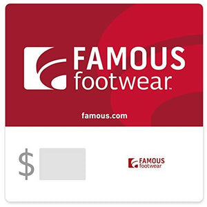 Famous Footwear Gift Cards - E-mail Delivery