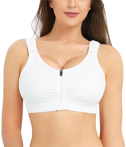 Womens Sexy Sports Bra Tops Wire Free Adjustable Bras For Daily