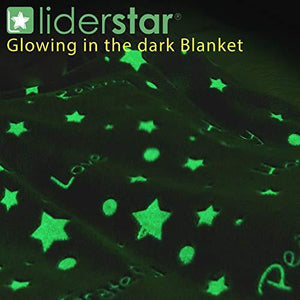 Glow in The Dark Throw Blanket