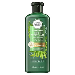 Herbal Essences Bio: Renew Hemp + Potent Aloe Sulfate Free Shampoo Frizz Control 13.5 Fl oz, 5.398 Fl oz