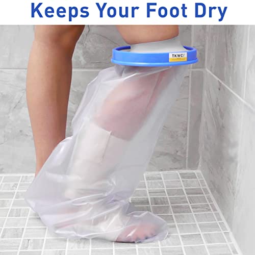 TKWC INC Water Proof Leg Cast Cover for Shower