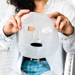 ORGAID Organic Sheet Mask | Made in USA (Vitamin C & Revitalizing, pack of 4)