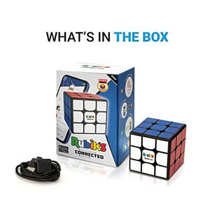 Rubik’s Connected - The Connected Electronic Rubik’s Cube That Allows You to Compete with Friends & Cubers Across The Globe. App-Enabled STEM Puzzle That Fits All Ages and Capabilities
