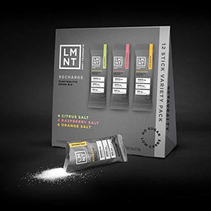 LMNT Keto Electrolyte Powder Packets | Paleo Hydration Powder | No Sugar, No Artificial Ingredients | Variety Pack | 12 Stick Packs
